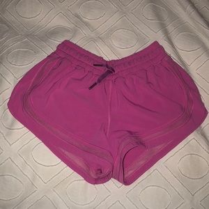 Pink Lululemon Shorts